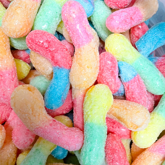 Freeze Dried Sour Worms
