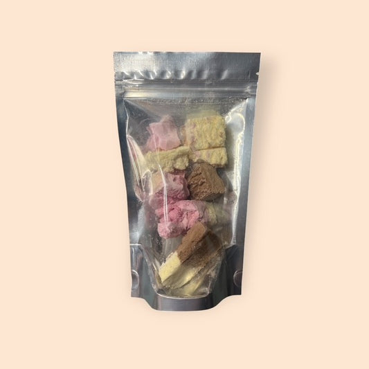 Freeze Dried Neopolitan Icecream chunks