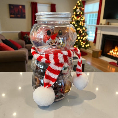 Snowman Surprise Jar