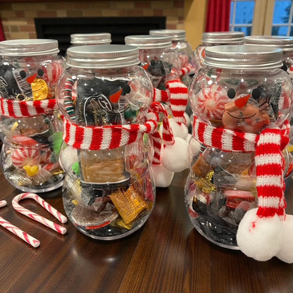 Snowman Surprise Jar