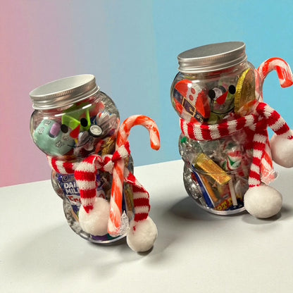 Snowman Surprise Jar