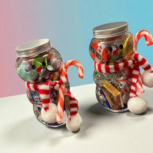 Snowman Surprise Jar