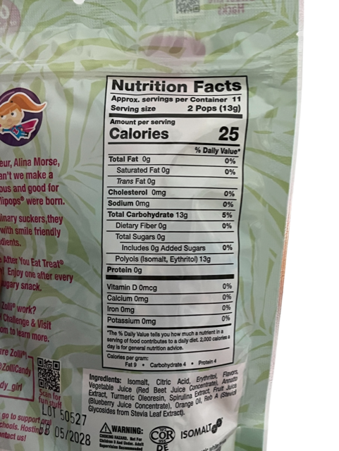 Zollipops® Tropical Assorted Sugar Free